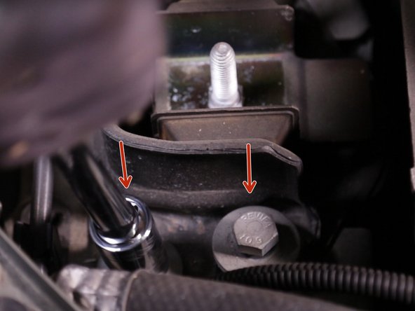 Extraire le support moteur