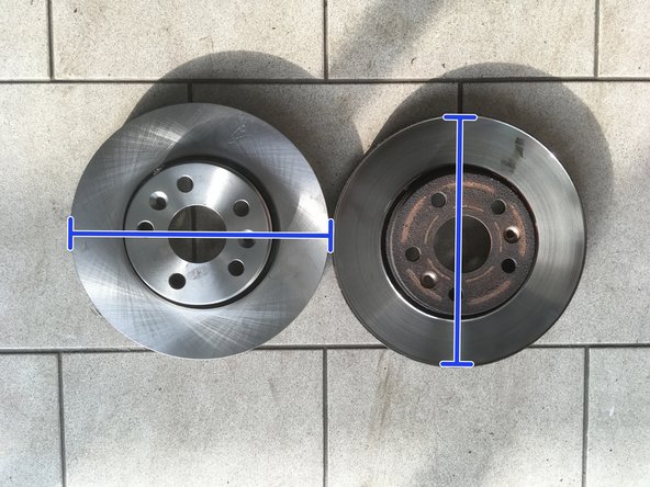 Vérifier que les nouveaux disques correspondent