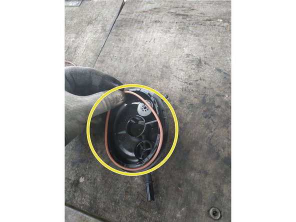 installer le nouveau joint torique