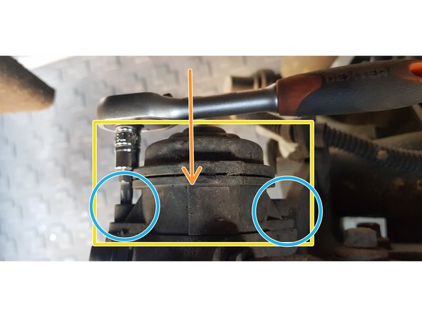 Remontage du moteur dans son emplacement.