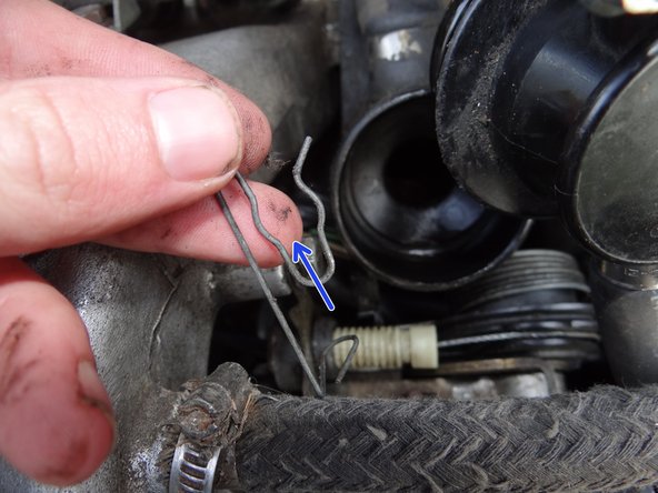 Enlever l'épingle de l'ajusteur (blanc)