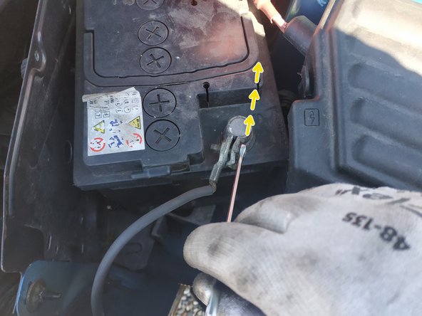 visser la vis de la cosse correctement, clé de 8mm