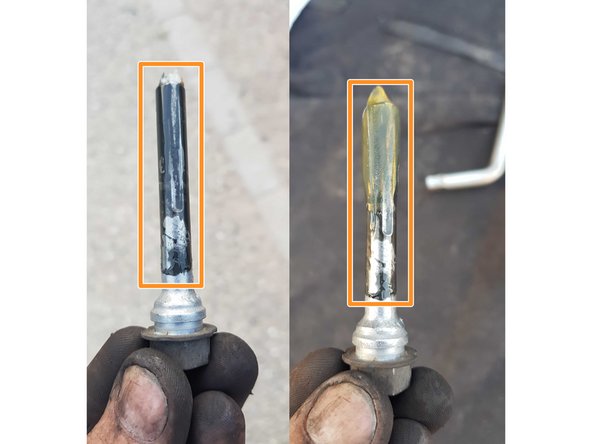 Vous pouvez voir que lors du démontage, une patte s'est cassé. Par précaution vous pouvez prévoir cette pièce de rechange.