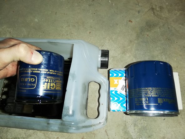 Comparer l'ancien et le nouveau filtre