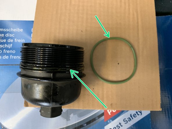 Remplacer le joint du filtre à huile