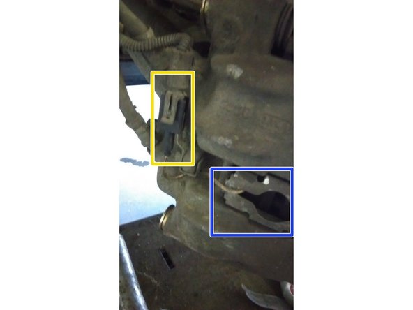 bien remettre la bride en métal