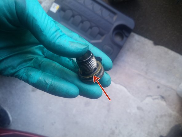 Sur le bouchon enlever le vieu joint ci ce n'est pas déja fait