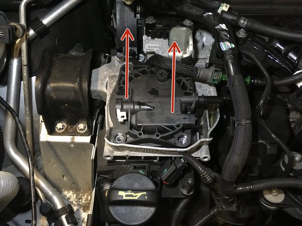 Retirer l'ancien filtre en le tirant vers le haut