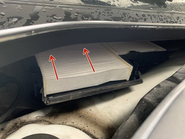 Installer les nouveaux filtres habitacle