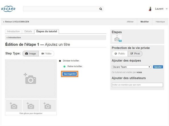 Si vous souhaitez mettre une puce en retrait, cliquez sur la flèche droite située sous la zone de texte ou cliquez sur la touche tab de votre clavier lorsque vous êtes dans la zone de texte.