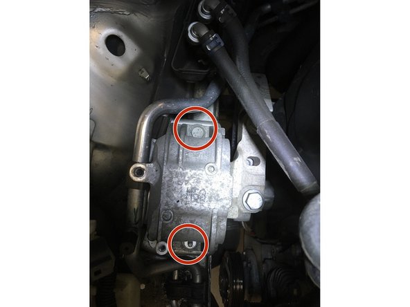 Deviser les deux vis de 16