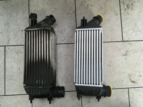 Démonter l'échangeur en le tirant vers le haut