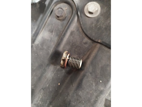 Remettre le bouchon après avoir remplacer le joint.