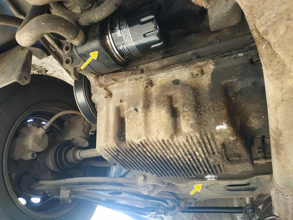 s'assurer qu'il n'y a pas de fuite au niveau du bouchon et du filtre