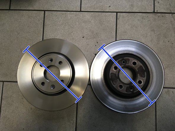 Vérifier que les nouveaux disques correspondent