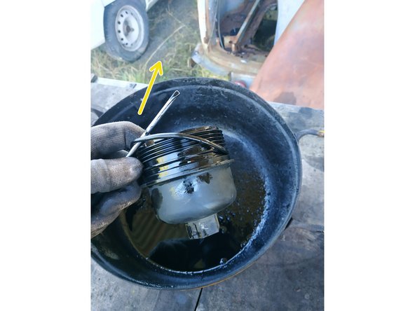 J'utilise du nettoyant frein.