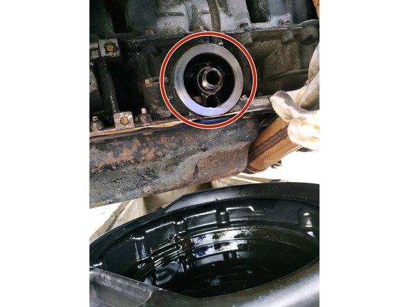 nettoyer la portée du filtre avec un chiffon