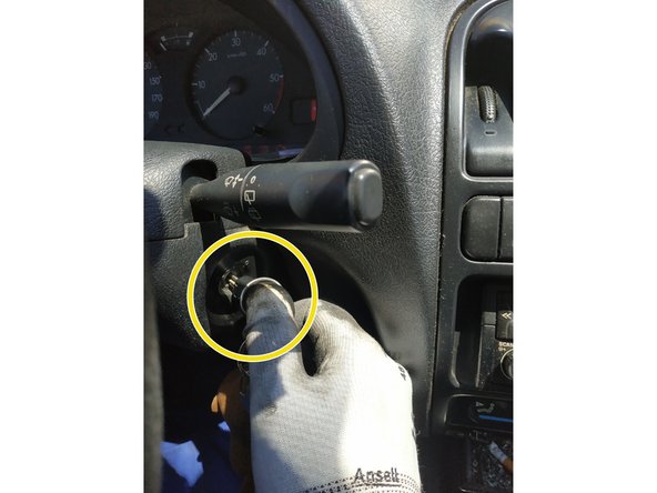 et mettre le contact