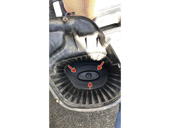 
I vacuum the inside of the box
