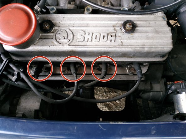 procéder de manière identique pour les 3 autres bougies