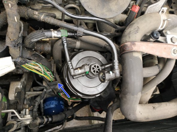 et lui faire faire 1/4 de tour sens horaire