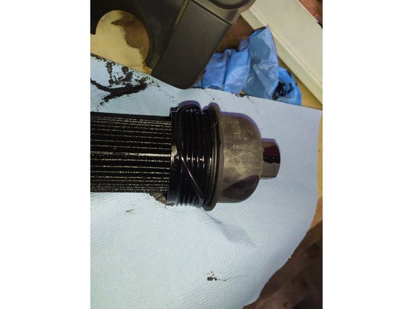 Changer le joint et le filtre