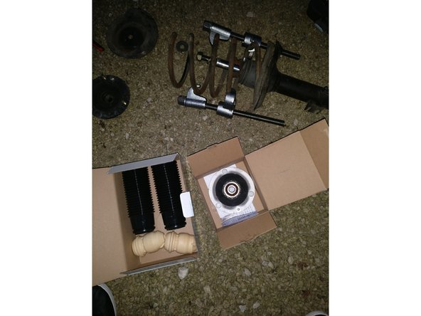 Remplacer les butées et les plastiques de protection par des neufs