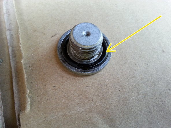 changer le joint du bouchon de carter