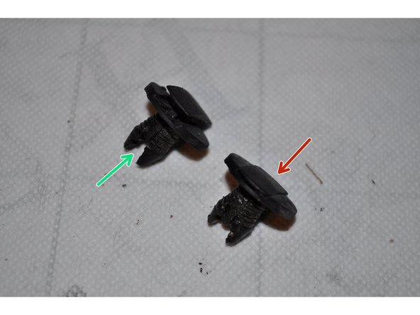 
Comparison of an open and a closed fastener.
