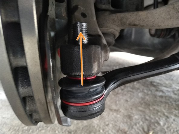 Mettre en place la rotule neuve.