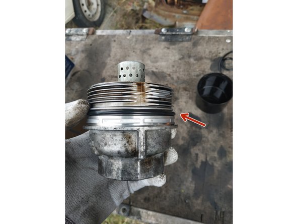 installer le joint torique sur la cloche