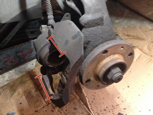 
Clean the pad area on the bracket
