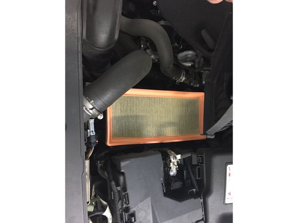 Ouvrir la boite à air