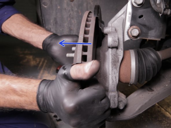 Retirer le disque avec les mains