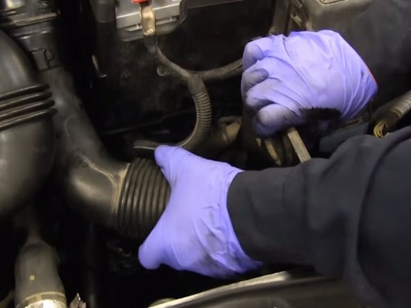 
Replace the air hose
