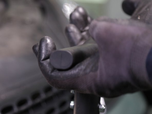 Redescendre délicatement le cric