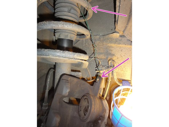 si vous changez juste les plaquettes, passer directement à l'étape N°10