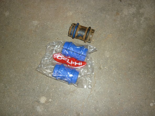 Comparez vos anciens silentblocs avec les neufs.