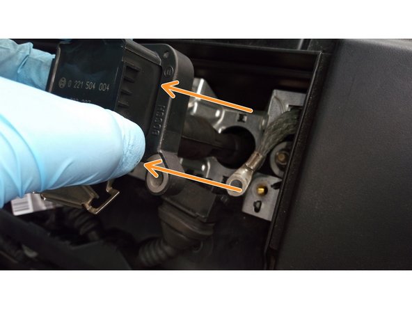 Retirer les bobines en les tirants par le haut