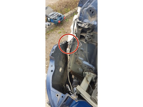 Attention à protéger au niveau du sol pour ne pas railler le pare choc.