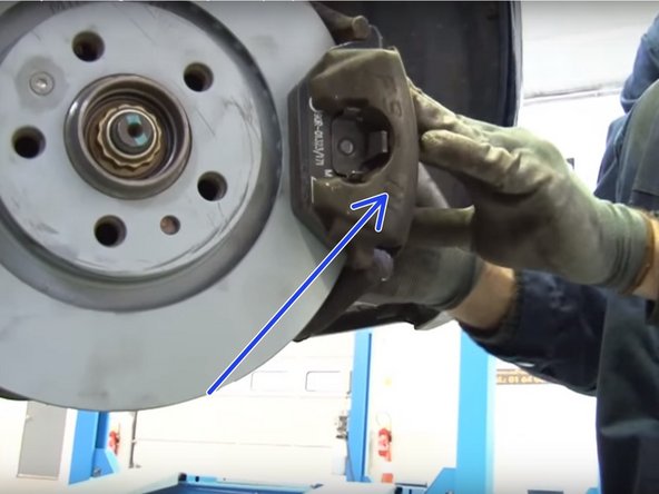 Repositionner l’étrier