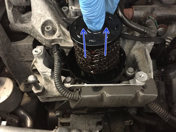 Retirer le filtre à carburant