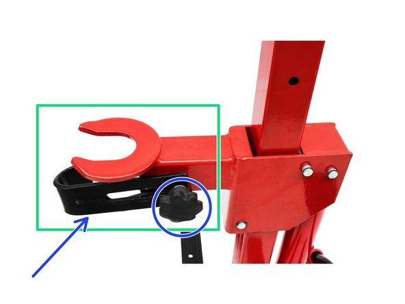 Griffe pour la jambe de force