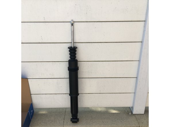 faire passer le tout sur l'amortisseur