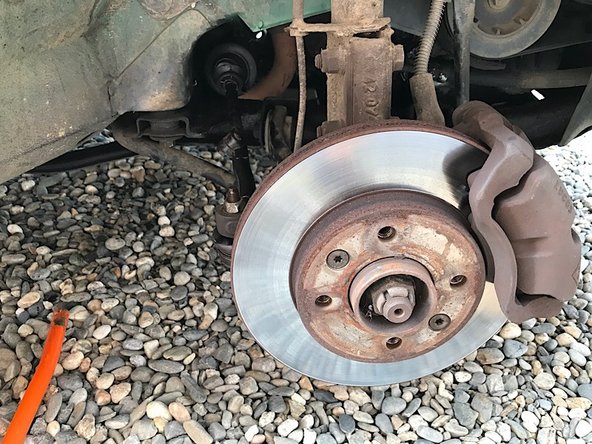 Remettre les roues droite, remettre la jante et les boulons.