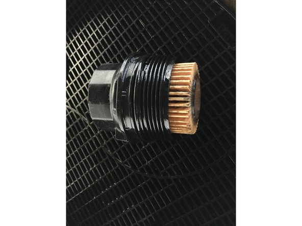 Monter le nouveau filtre