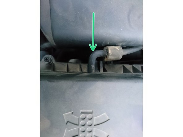 Remettre en place le tuyau souple