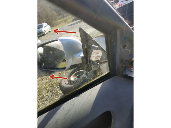 retirer le rétroviseur