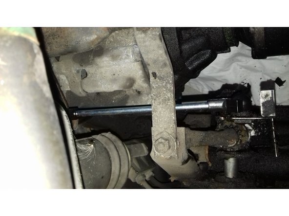 Test à blanc du passage des vitesse moteur éteint.