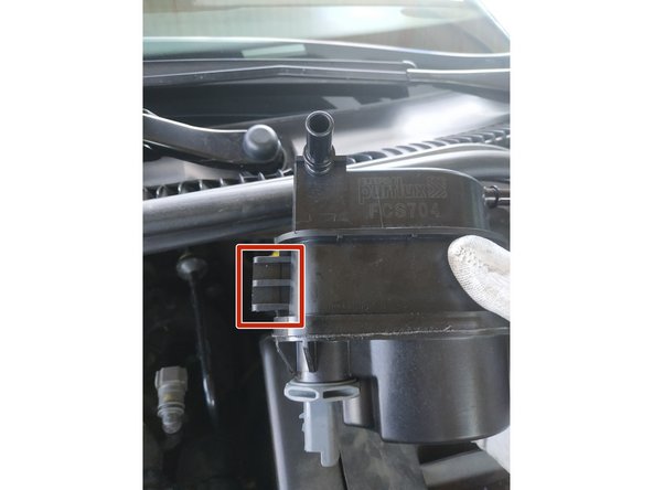 le filtre a une patte